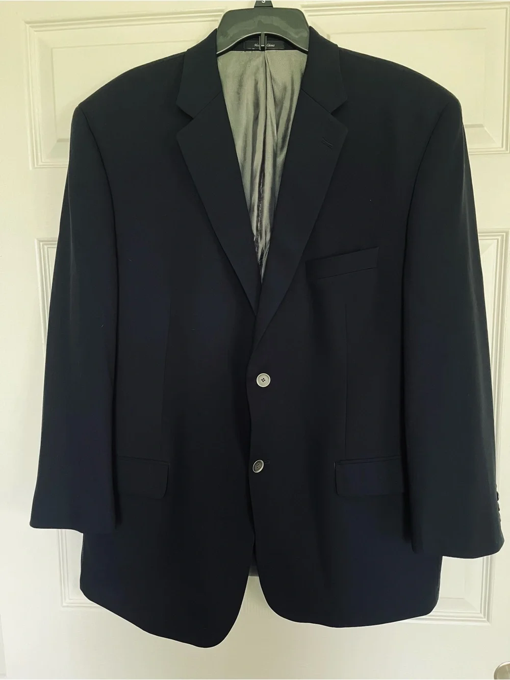 Calvin Klein Classic Men's Navy Two-Button Sports Blazer